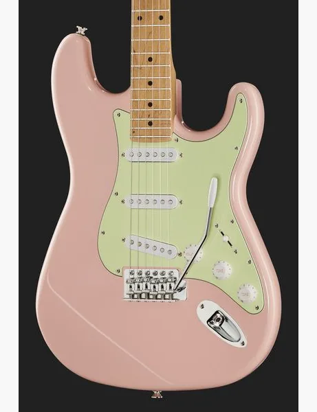 Harley Benton ST-62CC MN Shell Pink, detalje 4