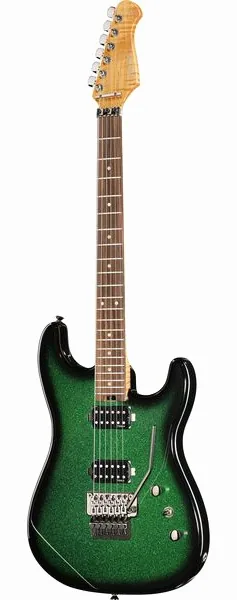 Harley Benton ST-80FR HH ESB set forfra