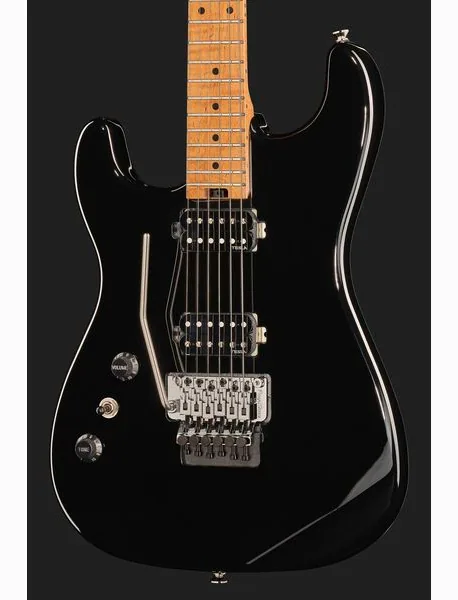 Harley Benton ST-80FR MN LH HH Black, detalje 4