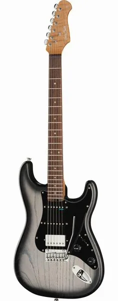 Harley Benton ST-Modern Plus HSS SIBL set forfra