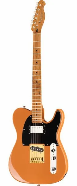 Harley Benton TE-53KR BL Tribute Series set forfra