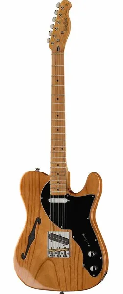Harley Benton TE-69TL Hot Rod NT Roasted set forfra