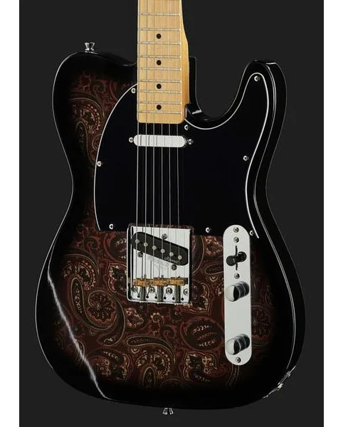Harley Benton TE-70 Black Paisley, detalje 4