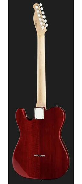 Harley Benton TE-90QM Trans Red, detalje 3