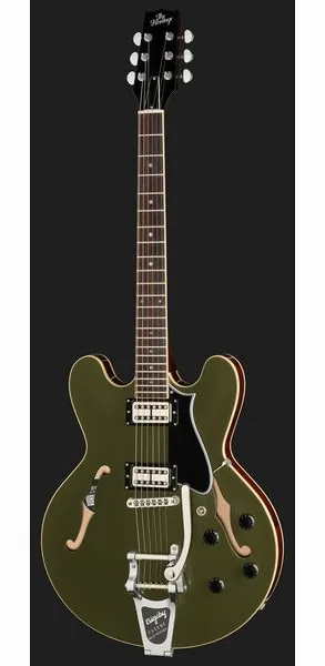 Heritage Guitar H-535 Std Lollatron/Bigsby ODB, detalje 2