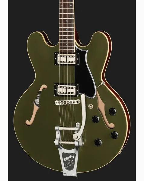 Heritage Guitar H-535 Std Lollatron/Bigsby ODB, detalje 4