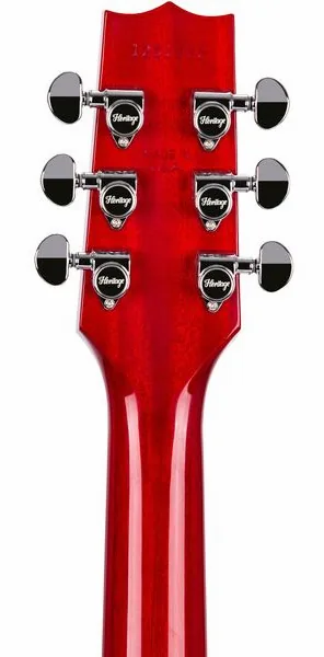 Heritage Guitar Standard II H-535 Trans Cherry, detalje 5