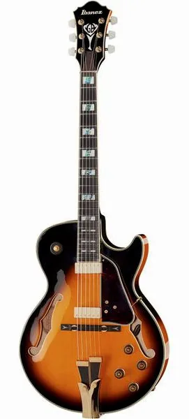 Ibanez GB10SE-BS George Benson set forfra