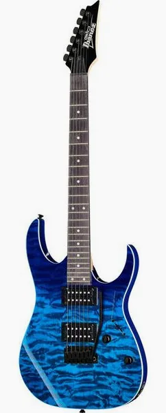 Ibanez GRG120QASP-BGD set forfra