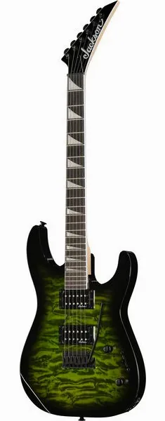 Jackson JS20 DKQ 2PT TR Green set forfra