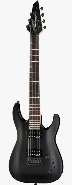 Jackson JS22-7 Dinky AH SB set forfra
