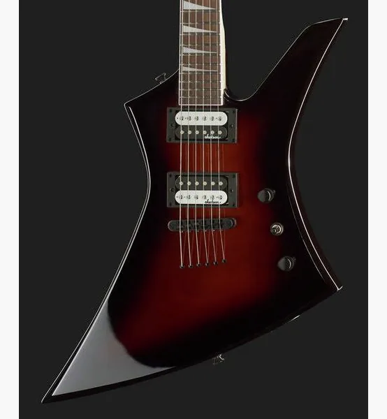 Jackson JS32T AH Kelly Viola Burst, detalje 4