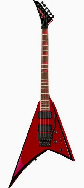 Jackson RRX24 Red wBlack Bevels set forfra