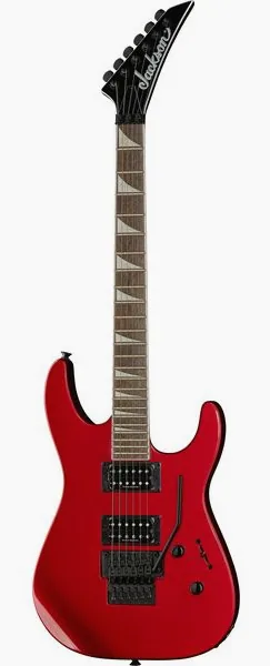 Jackson Soloist SLX DX Red Crystal set forfra