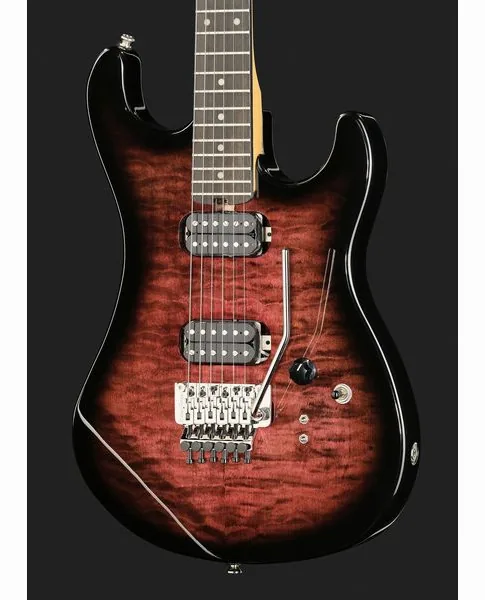 Kramer Guitars The 84 HH Quilt Magenta Burst, detalje 4