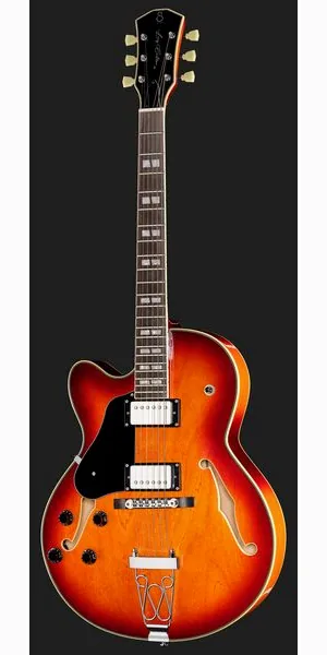 Larry Carlton H7F Tobacco Burst LH, detalje 2