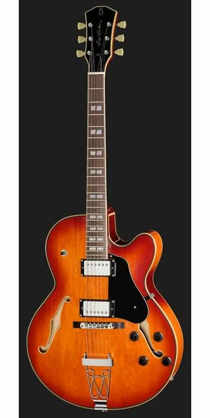 Larry Carlton H7F Tobacco Burst, detalje 2