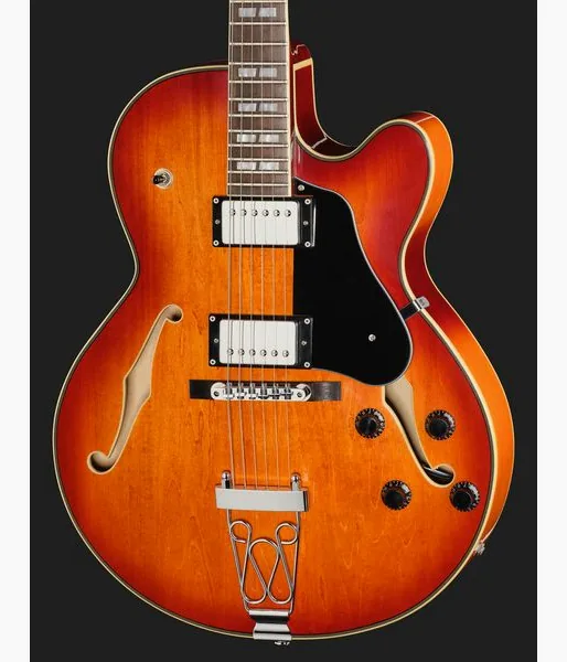 Larry Carlton H7F Tobacco Burst, detalje 4