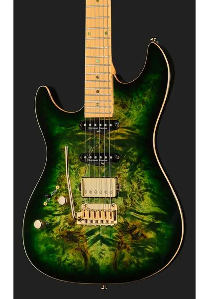 Larry Carlton S10 HSS Transparent Green LH, detalje 4