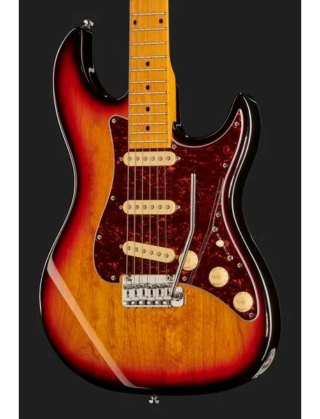 Larry Carlton S5 3-Tone Sunburst, detalje 4