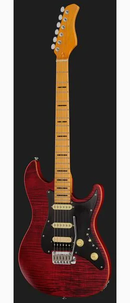 Larry Carlton S7 FM See Thru Red New Gen, detalje 2