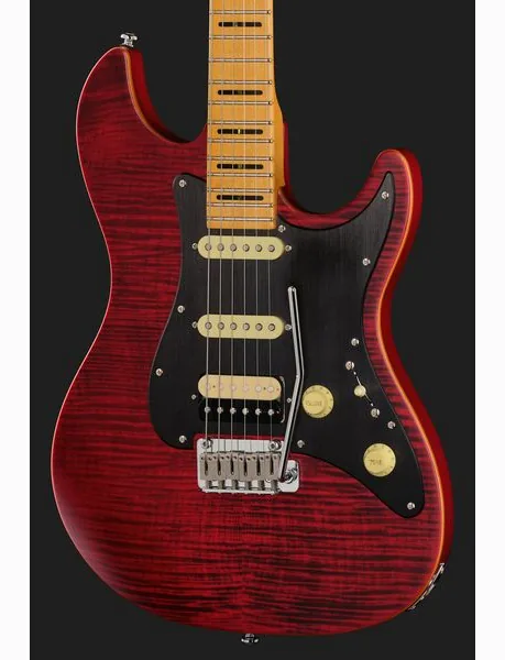 Larry Carlton S7 FM See Thru Red New Gen, detalje 4