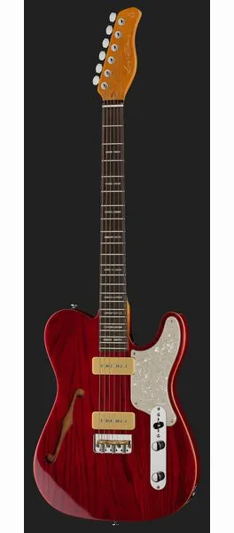 Larry Carlton T7TM See Through Red, detalje 2