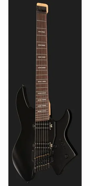 Larry Carlton X6 Headless 7 Black Satin, detalje 2