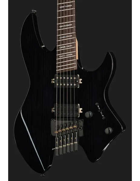 Larry Carlton X6 Headless 6 Trans Black, detalje 4