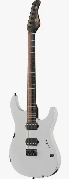 Mayones Guitars Aquila Cardinal Aged set forfra