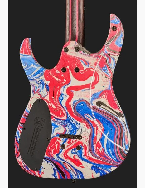 Mayones Guitars Duvell Elite 6 Custom Swirl, detalje 5