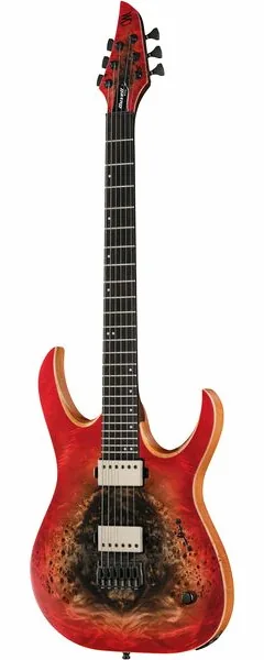 Mayones Guitars Duvell Elite 6 Supernova Red set forfra