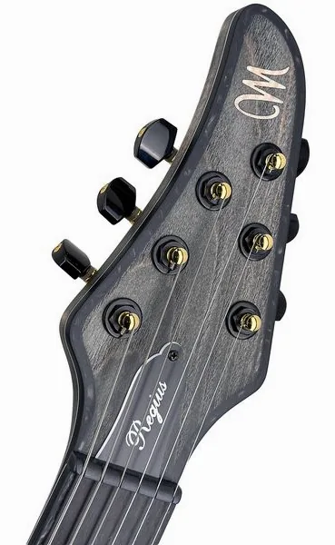 Mayones Guitars Regius 6 Gothic NAMM'26, detalje 5