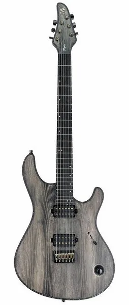 Mayones Guitars Regius 6 Gothic NAMM'26 set forfra