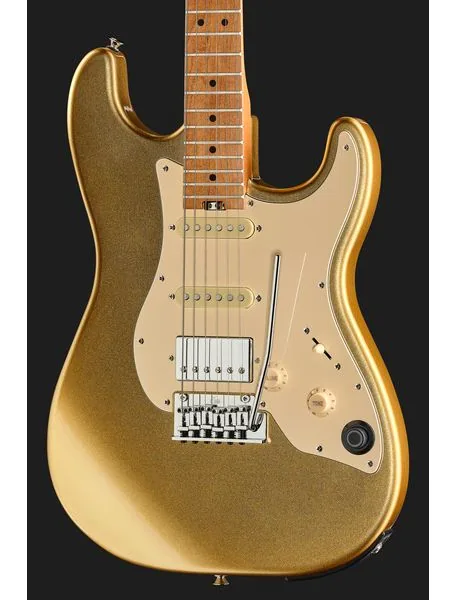 Mooer GTRS Guitar Standard S801 Gold, detalje 4