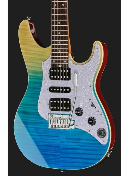 Mooer GTRS Soloist 810 Blue Burst, detalje 4