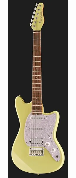 Mooer MLT10 Guitar - Candy Yellow, detalje 2