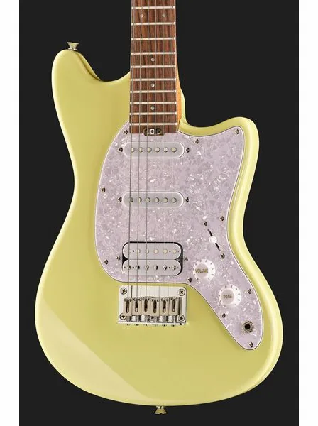 Mooer MLT10 Guitar - Candy Yellow, detalje 4