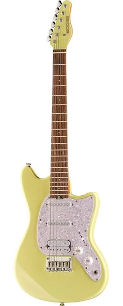 Mooer MLT10 Guitar - Candy Yellow set forfra