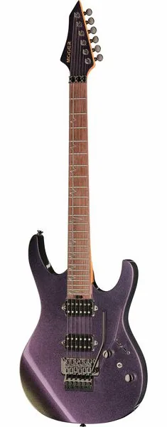 Mooer MMT100 FR Guitar Aurora Pink set forfra