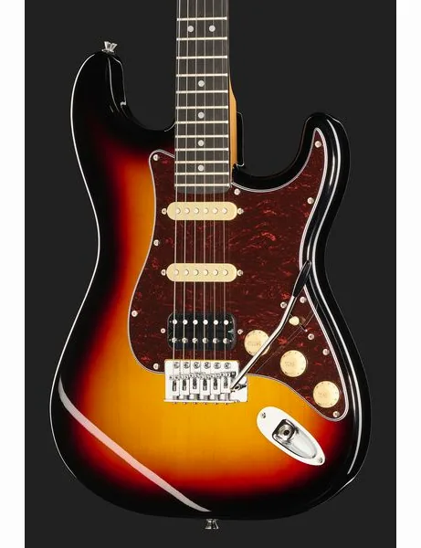 Mooer MSC10 Pro Guitar Sunburst, detalje 4