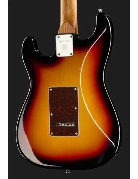 Mooer MSC10 Pro Guitar Sunburst, detalje 5