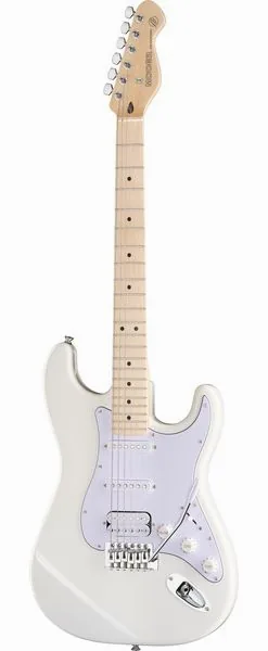 Mooer MSC11 Pro Guitar Polar White set forfra