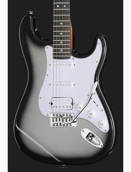 Mooer MSC12 Pro Guitar Iron Silver, detalje 4