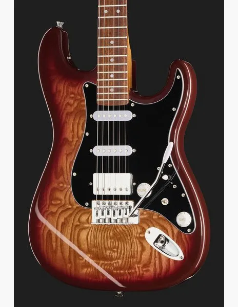 Mooer MSC20 Pro Guitar Amber Brown, detalje 4