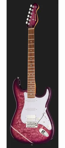 Mooer MSC20 Pro Guitar Prune Purple, detalje 2
