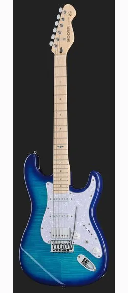 Mooer MSC30 Pro Guitar Lake Blue, detalje 2
