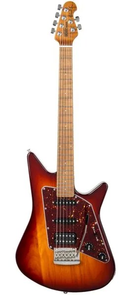 Music Man Albert Lee HSS Honey Burst set forfra