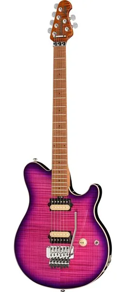 Music Man Axis Ollalieberry Flame set forfra