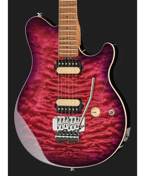 Music Man Axis Ollalieberry Quilt, detalje 4